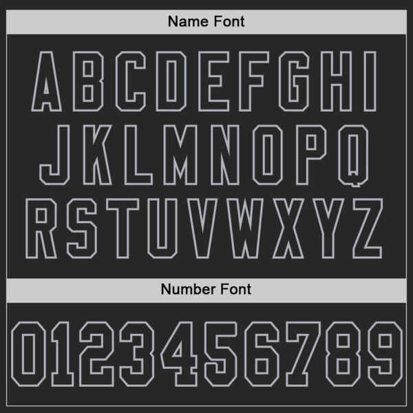 Custom Black Gray Mesh Authentic Throwback Football Jersey