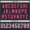Black2382-3 Custom Black Gray-Pink Mesh Authentic Throwback Football Jersey