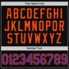 Custom Black Purple-Orange Authentic Throwback Baseball Jersey