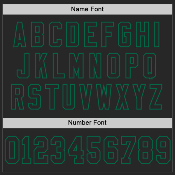 Custom Black Kelly Green Mesh Authentic Football Jersey