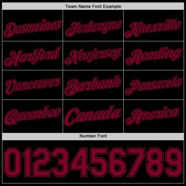 Custom Black Maroon Authentic Basketball Jersey