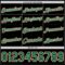 Custom Black Kelly Green White-Orange Authentic Basketball Jersey