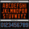 Custom Black Blue-Orange Authentic Basketball Jersey