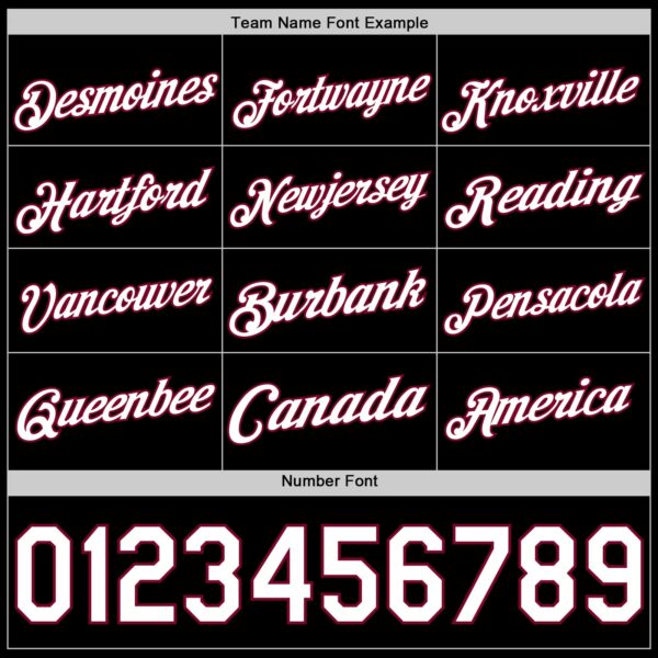 Custom Black White-Maroon Authentic Basketball Jersey