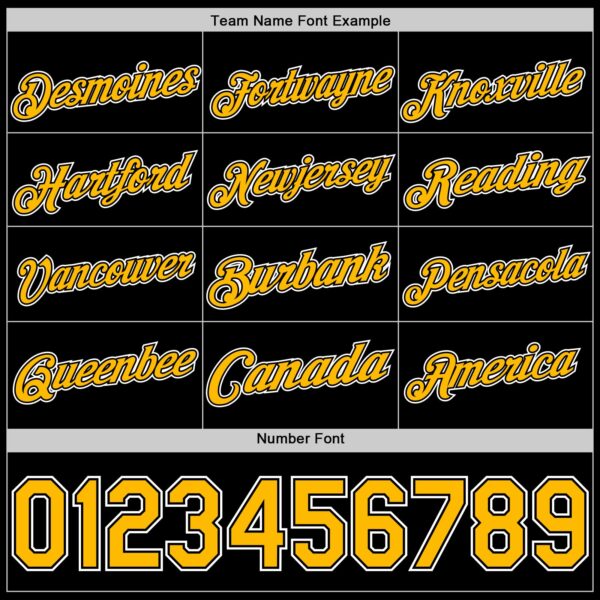 Custom Black Gold-White Authentic Basketball Jersey