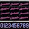 Custom Black Light Blue-Pink Authentic Basketball Jersey
