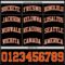 Custom Black Orange-Gray Authentic Basketball Jersey