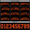Custom Black Orange Authentic Basketball Jersey
