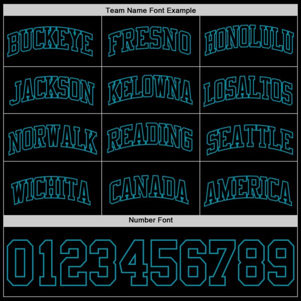 Custom Black Teal Authentic Basketball Jersey