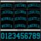 Custom Black Teal Authentic Basketball Jersey