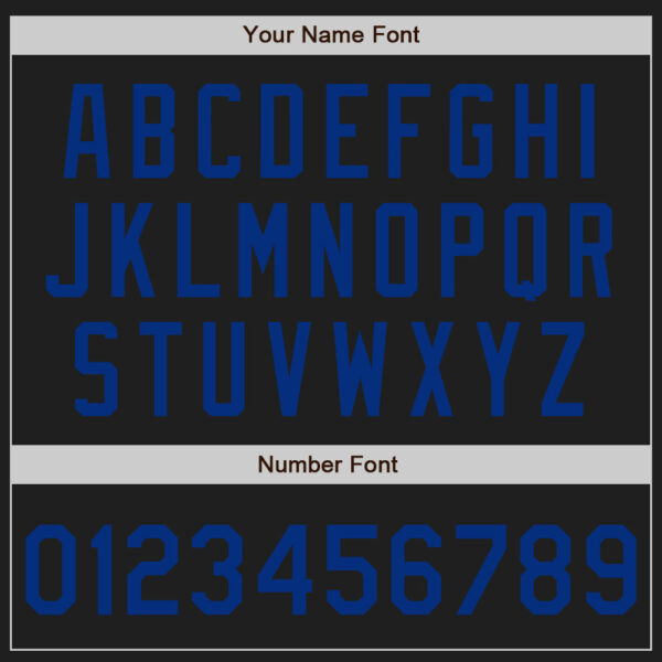 Custom Black Royal Authentic Baseball Jersey