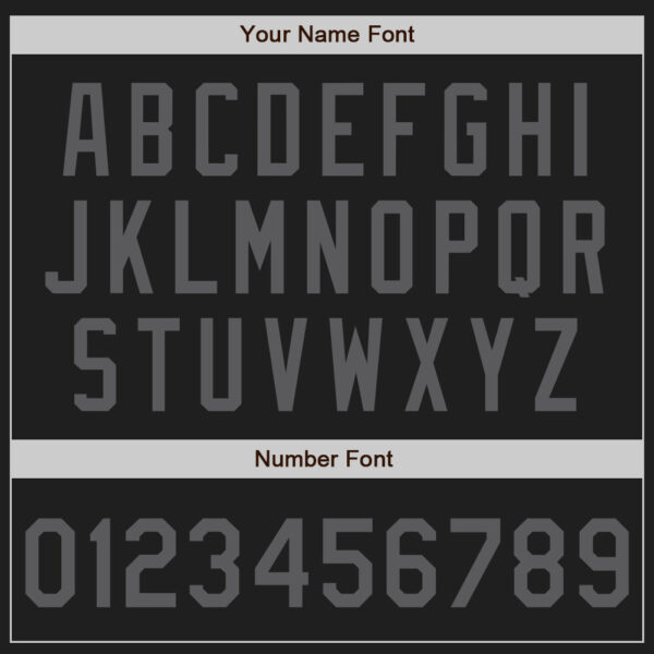 Custom Black Steel Gray Authentic Baseball Jersey