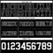 Black2899-3 Custom Black White Authentic Football Jersey