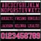Black2917-3 Custom Black Pink-White Authentic Football Jersey