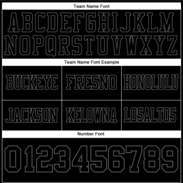 Custom Black Steel Gray Authentic Football Jersey