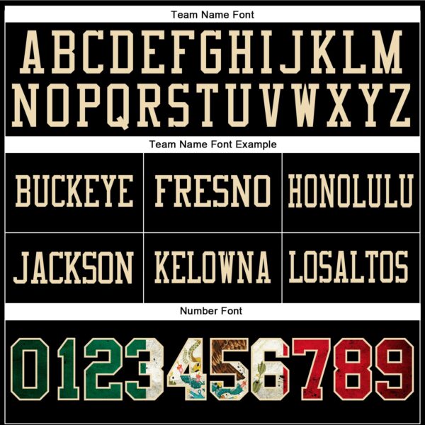 Custom Black Vintage Mexican Flag-Cream Authentic Football Jersey