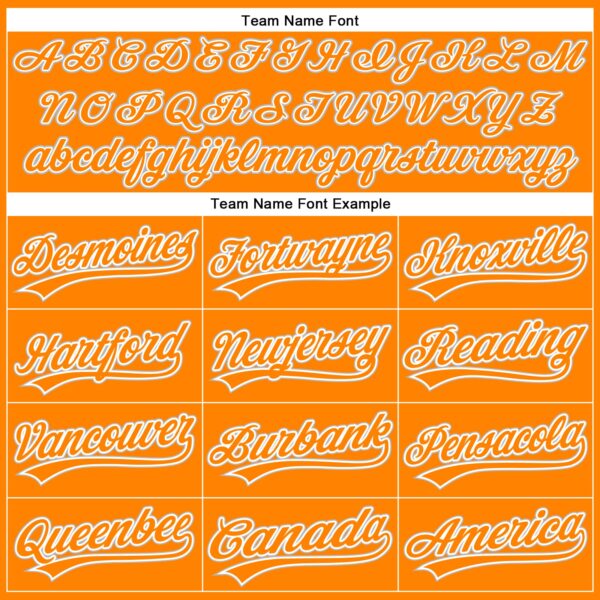 Custom Bay Orange White-Gray Authentic Baseball Jersey