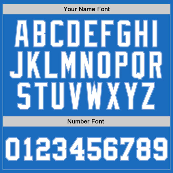 Custom Blue White-Light Blue Authentic Throwback Basketball Jersey