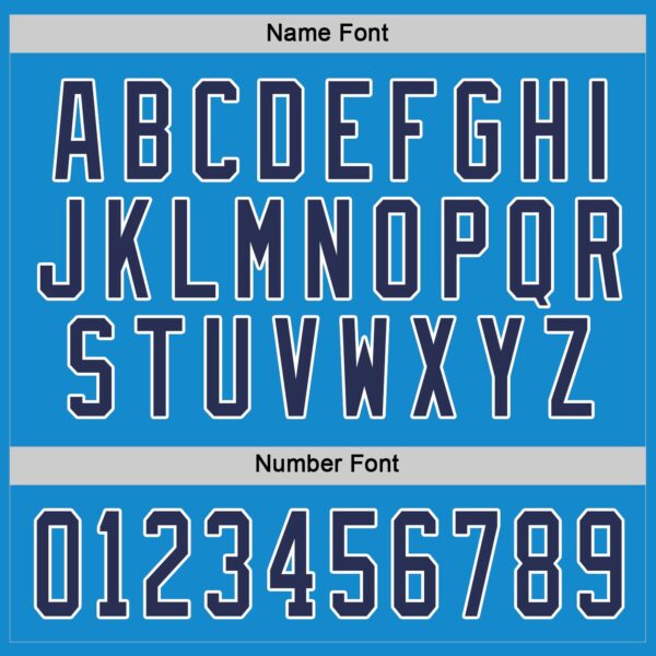 Custom Blue Navy-White Hockey Jersey