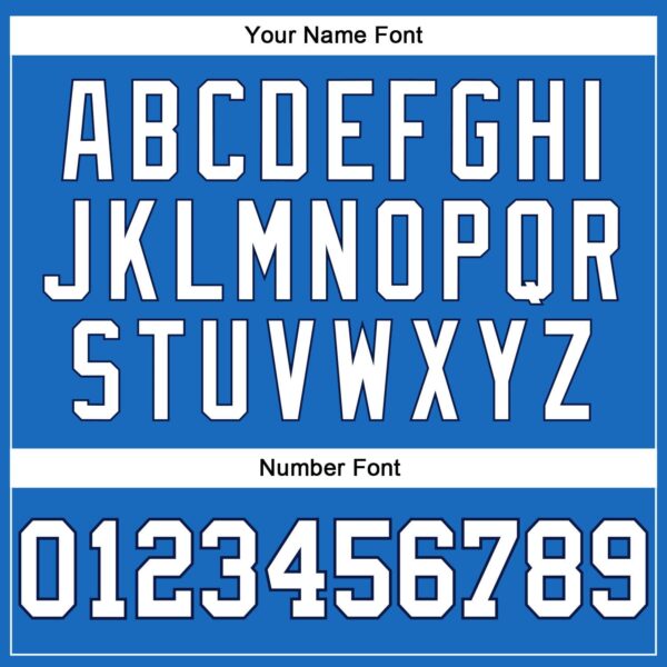 Custom Blue White-Navy Authentic Throwback Basketball Jersey