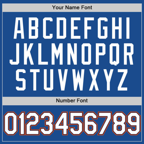 Custom Blue Navy Orange-Gold Authentic Throwback Baseball Jersey