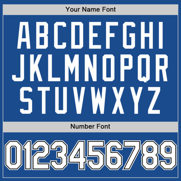 Custom Blue White-Black Authentic Throwback Baseball Jersey