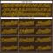 Custom Brown Brown-Gold Authentic Baseball Jersey