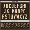 Custom Brown Brown-Cream Mesh Authentic Football Jersey