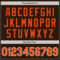 Custom Brown Orange-White Authentic Baseball Jersey