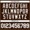 Custom Brown White Pinstripe Gray Authentic Baseball Jersey
