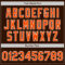 Custom Brown Orange-White Authentic Baseball Jersey