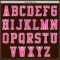 Custom Brown Pink-White Authentic Baseball Jersey