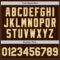 Custom Brown Cream-Old Gold Authentic Baseball Jersey