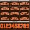 Custom Brown Orange-White Authentic Basketball Jersey