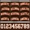 Custom Brown White-Orange Authentic Basketball Jersey