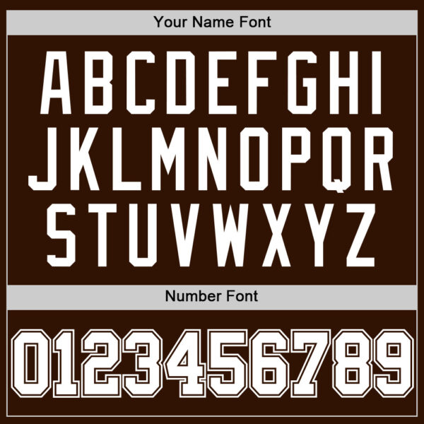 Custom Brown White Authentic Basketball Jersey