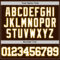 Custom Brown White-Gold Authentic Basketball Jersey