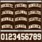 Custom Brown White-Old Gold Authentic Basketball Jersey