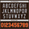 Custom Brown Orange-Gray Authentic Baseball Jersey