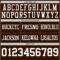 Custom Brown White Authentic Football Jersey