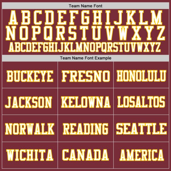 Custom Burgundy White-Gold Mesh Authentic Throwback Football Jersey