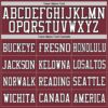 Custom Burgundy White-Black Mesh Authentic Football Jersey