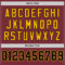 Burgundy0140-3 Custom Burgundy Black-Gold Mesh Authentic Throwback Football Jersey