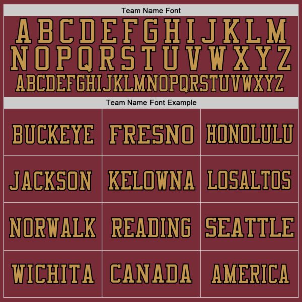 Custom Burgundy Black-Old Gold Mesh Authentic Throwback Football Jersey