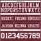 Custom Burgundy White Authentic Football Jersey
