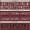 Burgundy0200-3 Custom Burgundy Black-Cream Authentic Football Jersey