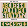 Custom Camo Green-Gold Authentic Salute To Service Baseball Jersey