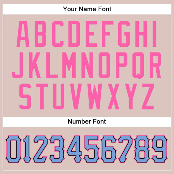 Custom Camo Powder Blue-Pink Authentic Salute To Service Baseball Jersey