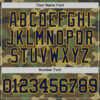 Custom Camo Navy-Gold Authentic Salute To Service Basketball Jersey