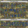 Custom Camo Royal-Gold Authentic Salute To Service Basketball Jersey